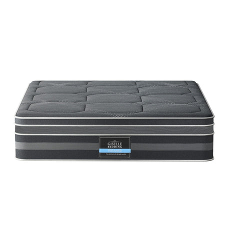Medium Firm 7 Zone Euro Top Pocket Spring Mattress, 35cm Double