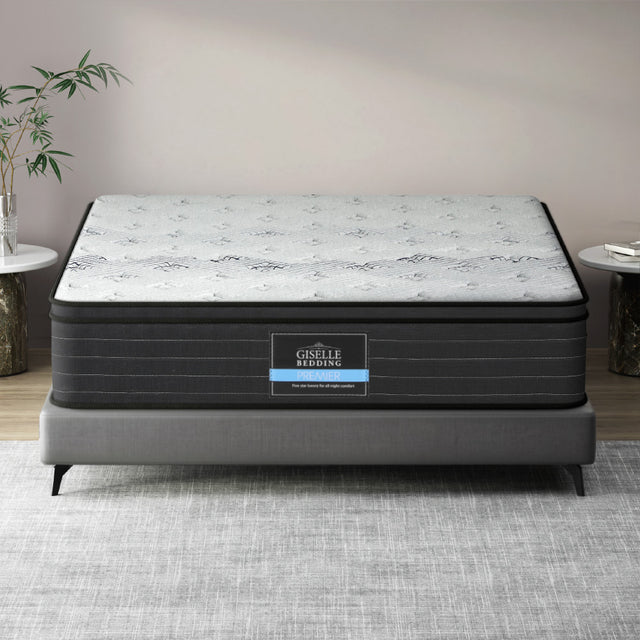 Extra Firm 5 Zone Pocket Spring Mattress, 32cm Double - Allure Home Collections