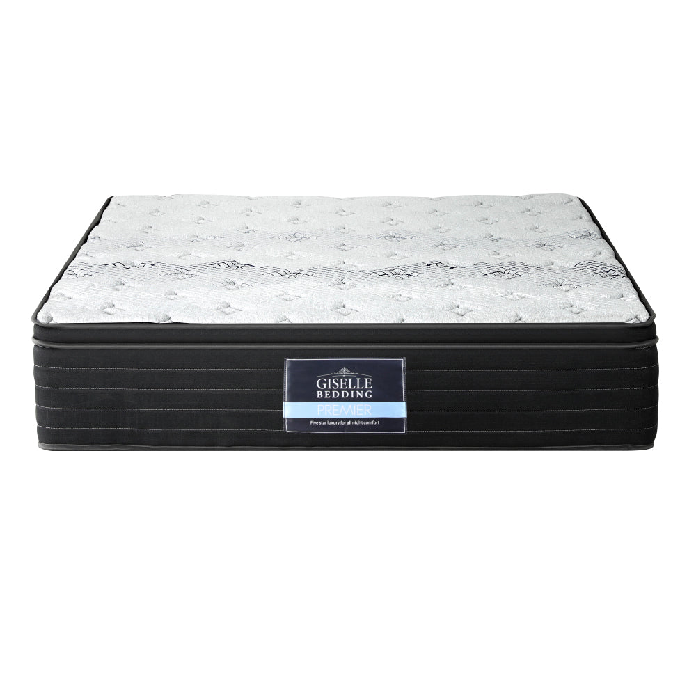 Extra Firm 5 Zone Pocket Spring Mattress, 32cm Double - Allure Home Collections