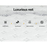 Extra Firm 5 Zone Pocket Spring Mattress, 32cm Double - Allure Home Collections