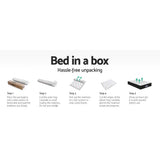 Extra Firm 5 Zone Pocket Spring Mattress, 32cm Double - Allure Home Collections