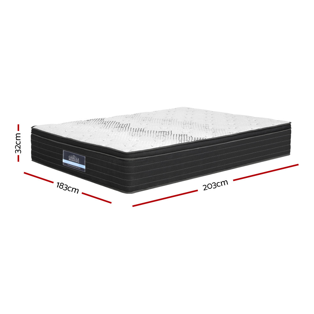 Extra firm 5 zone pocket spring mattress, 32cm king