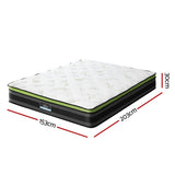 Medium Firm Gel Memory Foam Pocket Spring Mattress, 30cm Queen
