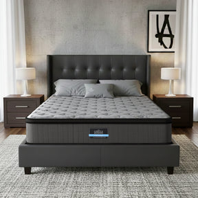 Medium Firm Euro Top Pocket Spring Mattress, 34cm King