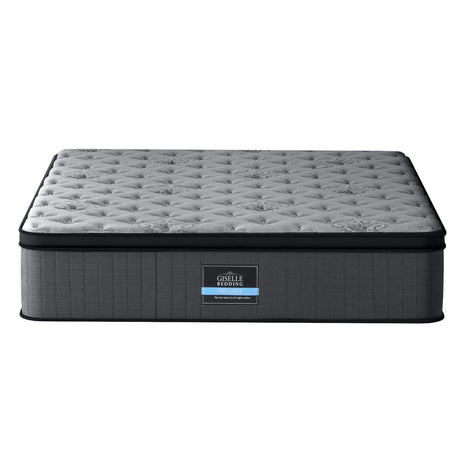 Giselle Luxury Euro Top Pocket Spring Mattress — Zoned Springs, Breathable Knit — Allure Home Collections