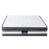 Medium Firm Gel Memory Foam Euro Top Pocket Spring Mattress, 30cm King