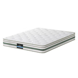 Giselle Euro Top Pocket Spring Mattress — Green Tea Foam, High-Compression Springs — Allure Home Collections