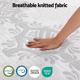4 in 1 adjustable gel memory foam pocket spring mattress, 37cm double
