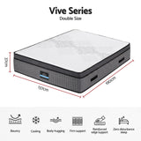 4 in 1 adjustable gel memory foam pocket spring mattress, 37cm double