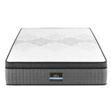4 in 1 adjustable gel memory foam pocket spring mattress, 37cm queen