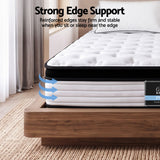 Medium Euro Top Pocket Spring Mattress, 31cm King