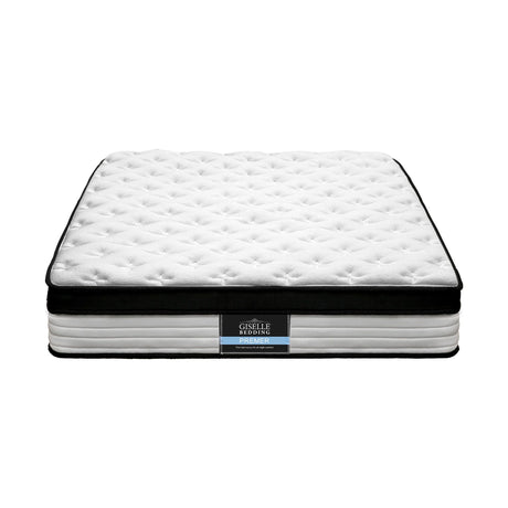 Medium 5 Zone Euro Top Pocket Spring Mattress, 31cm Queen