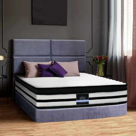 Giselle Bedding Premier Series 27cm Euro Top Pocket Spring Mattress — Allure Home Collections
