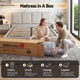 Medium Firm Bamboo Euro Top Pocket Spring Mattress, 34cm Double - Allure Home Collections
