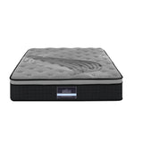 Medium Firm Bamboo Euro Top Pocket Spring Mattress, 34cm Double - Allure Home Collections
