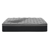 Medium Firm Bamboo Euro Top Pocket Spring Mattress, 34cm Double - Allure Home Collections