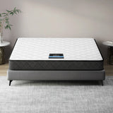 Giselle Bedding 16cm Medium Firm Bonnell Spring Mattress — Quilted Tight Top — Allure Home Collections