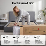 Medium Firm to Firm Pocket Spring Mattress, 23cm Queen