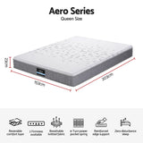 Medium Firm to Firm Pocket Spring Mattress, 23cm Queen