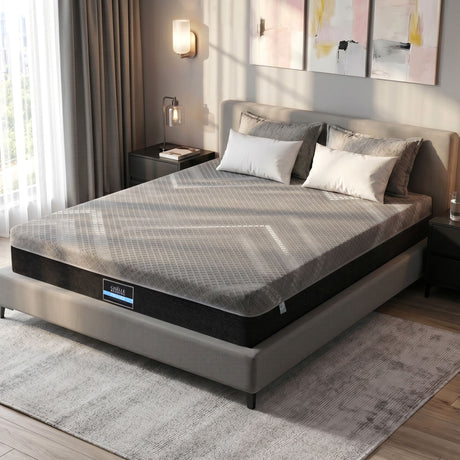 Firm pocket spring mattress, 26cm queen