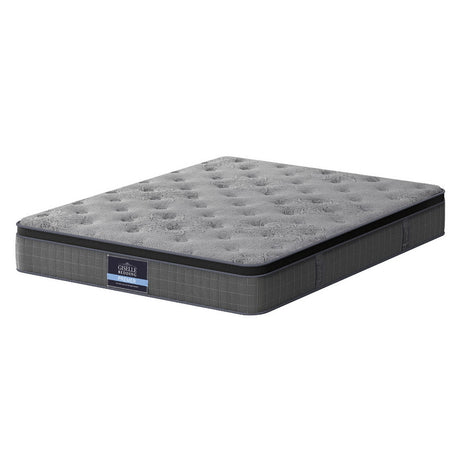 Giselle Bedding DOVE Series 26cm Latex Foam Euro Top Pocket Spring Mattress — Bamboo Charcoal — Allure Home Collections