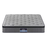 Giselle Bedding DOVE Series 26cm Latex Foam Euro Top Pocket Spring Mattress — Bamboo Charcoal — Allure Home Collections