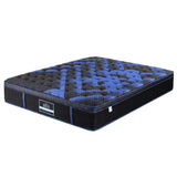 Medium firm euro top gel memory foam pocket spring mattress, 34cm king