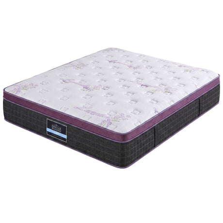 Firm euro top pocket spring mattress, 35cm queen