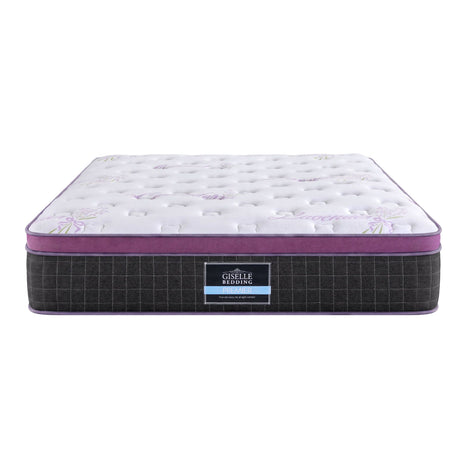 Firm euro top pocket spring mattress, 35cm queen