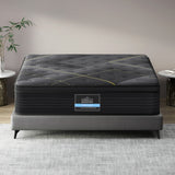 Giselle Bedding 35cm Bamboo Charcoal Euro Top Hybrid Pocket Spring Mattress — Allure Home Collections