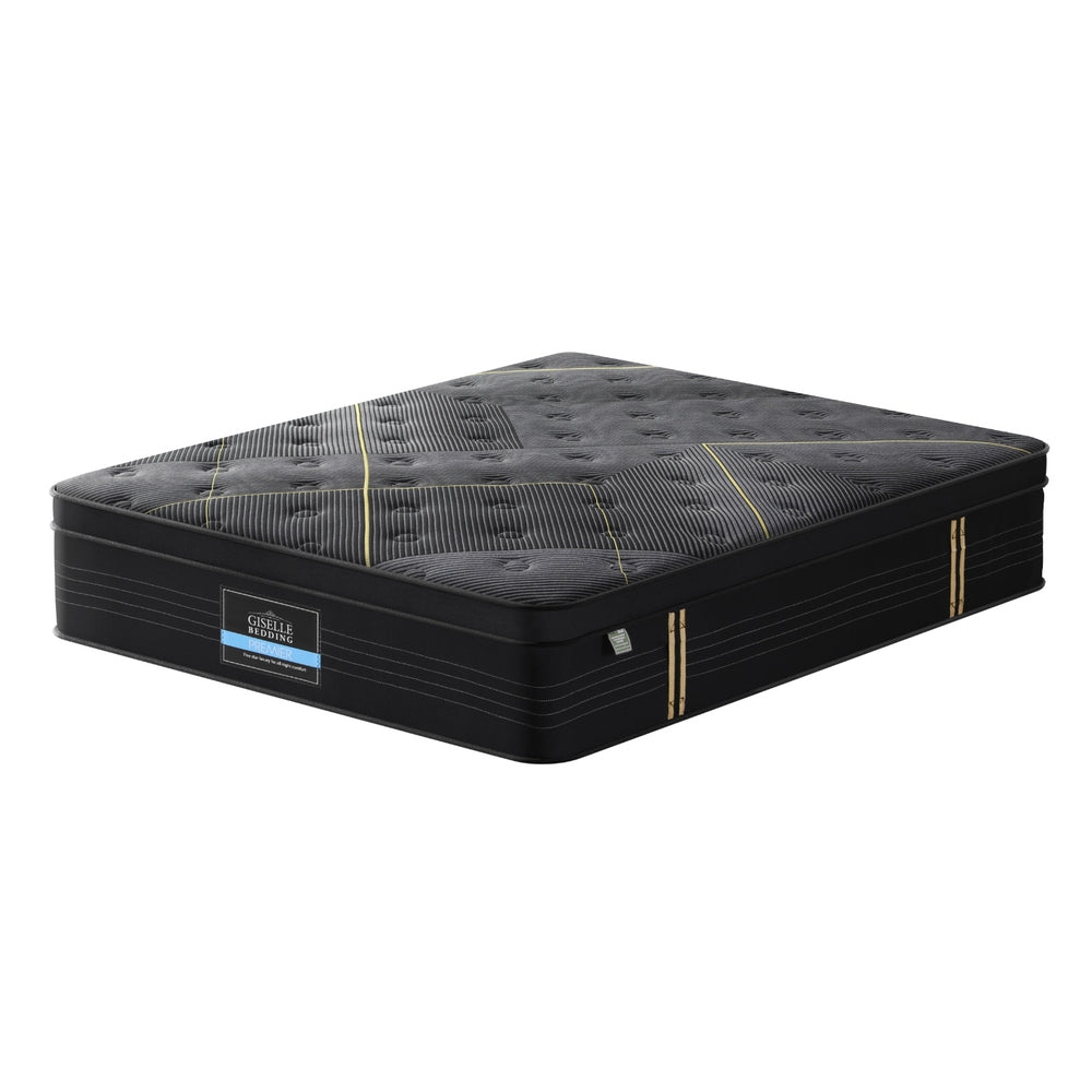 Medium Firm Euro Top Pocket Spring Mattress, 35cm Queen