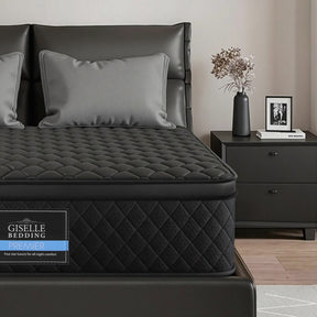 Medium firm 5 zone Euro top pocket spring mattress in King size - image 1