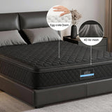 Medium Firm 5 Zone Euro Top Pocket Spring Mattress, 34cm Queen
