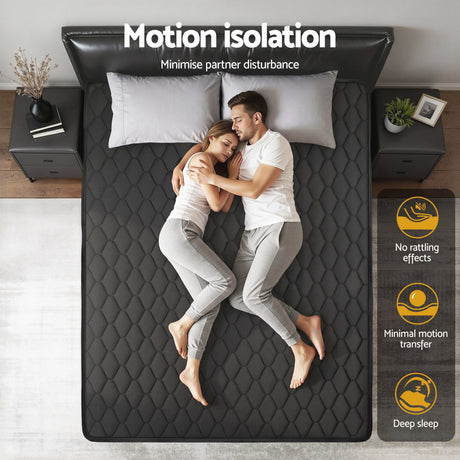 Medium Firm 5 Zone Euro Top Pocket Spring Mattress, 34cm Queen