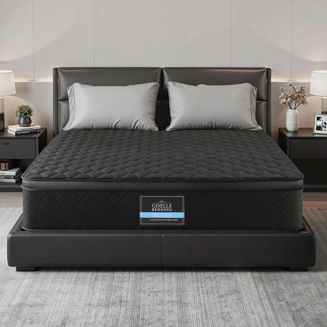 Medium Firm 5 Zone Euro Top Pocket Spring Mattress, 34cm Queen