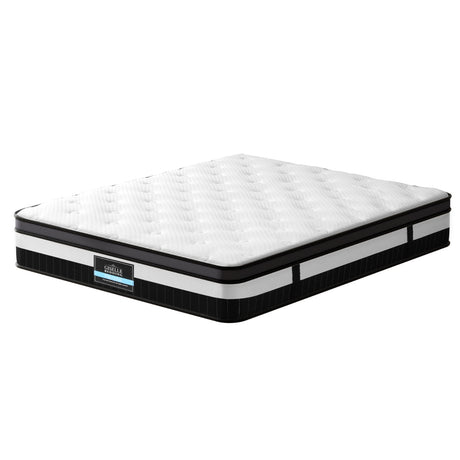 Medium Firm Euro Top Pocket Spring Mattress, 30cm Queen