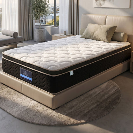 Firm Euro Top Pocket Spring Mattress, 35cm Single