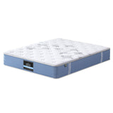 Giselle 25cm Medium-Firm Euro Top Pocket Spring Mattress — Bamboo Fibre Knit — Allure Home Collections