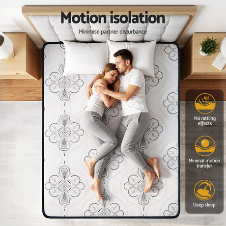 Medium Firm Euro Top Pocket Spring Mattress, 30cm King (view 9 of 11)