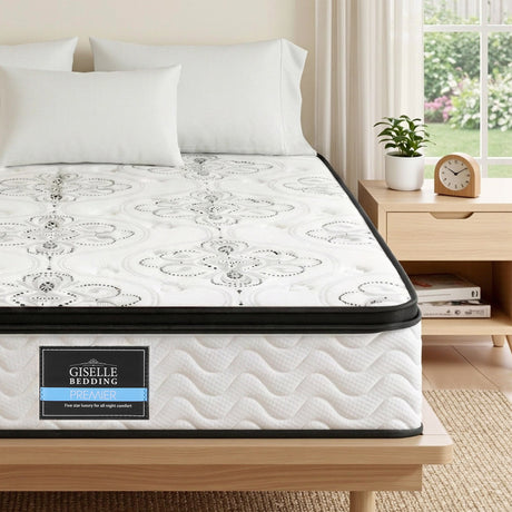 Medium Firm Euro Top Pocket Spring Mattress, 30cm King (view 11 of 11)