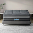 Giselle Bedding 35cm Dual Euro Top Medium-Firm Mattress — Bamboo Charcoal Cover — Allure Home Collections