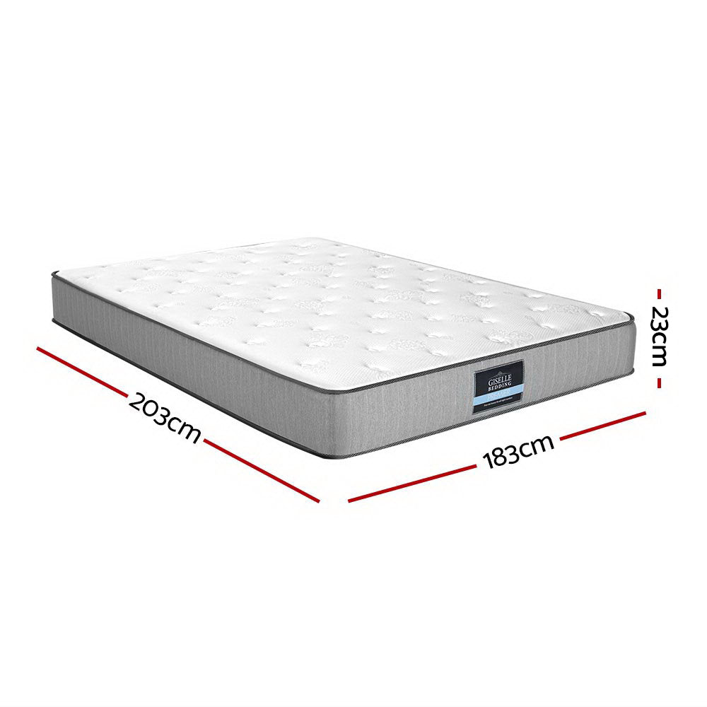 Extra Firm Tight Top Pocket Spring Mattress, 23cm King