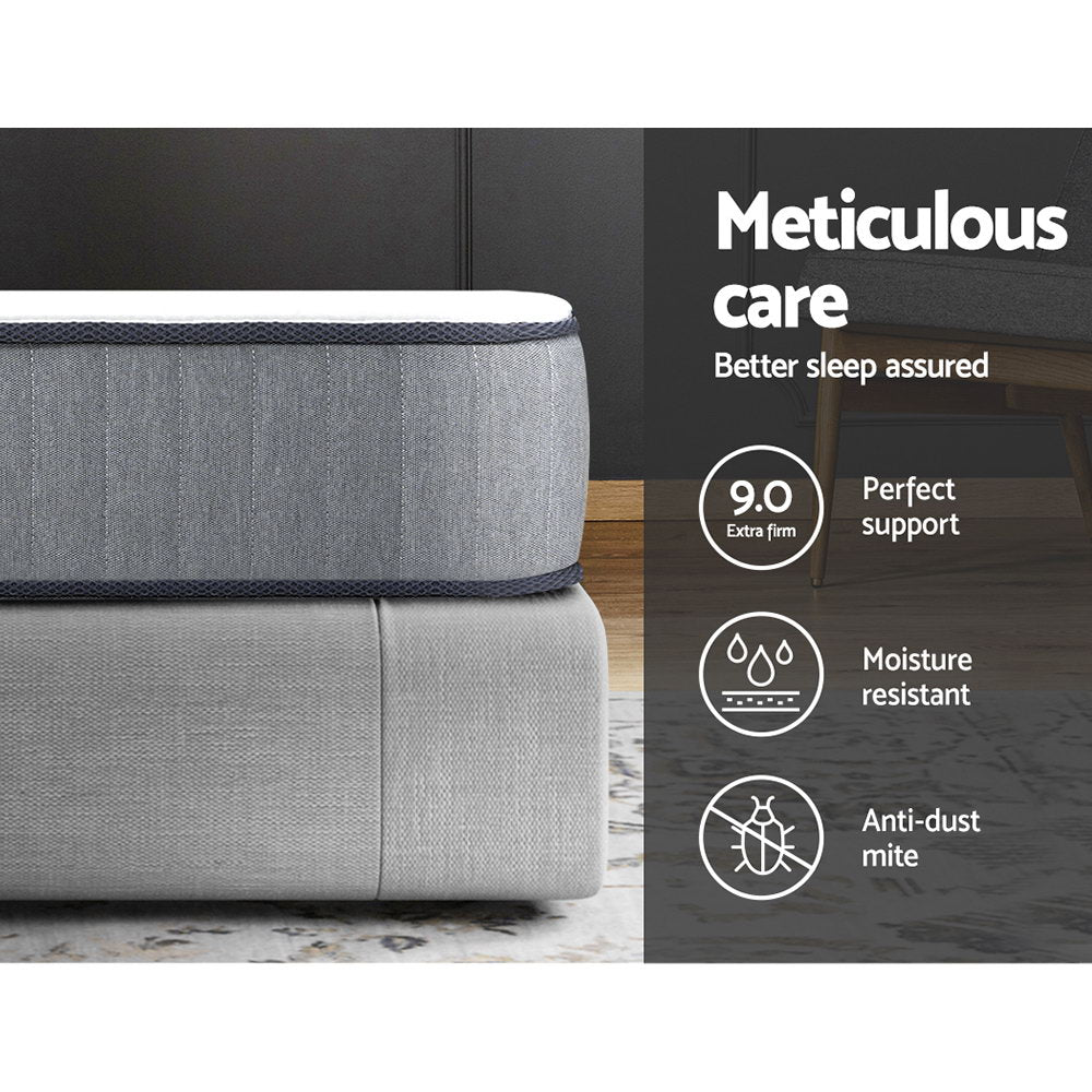 Extra Firm Tight Top Pocket Spring Mattress, 23cm King