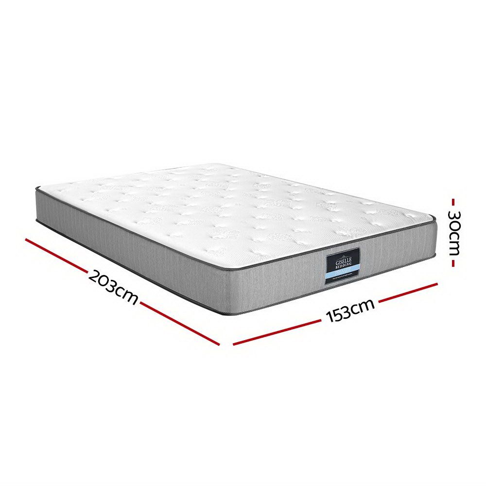 Extra Firm Tight Top Pocket Spring Mattress, 23cm Queen - Allure Home Collections
