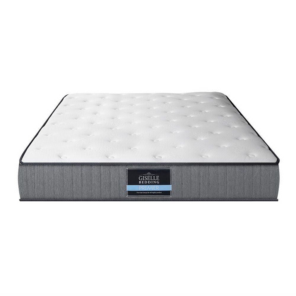 Extra Firm Tight Top Pocket Spring Mattress, 23cm Queen - Allure Home Collections