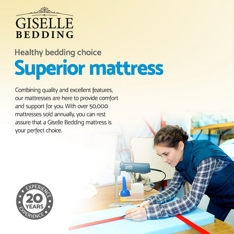 Extra Firm Tight Top Pocket Spring Mattress, 24cm King (image 6)