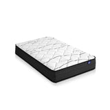 Giselle Bedding 16cm Medium Firm Bonnell Spring Mattress — Quilted Finish — Allure Home Collections