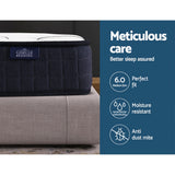 Giselle Bedding 16cm Medium Firm Bonnell Spring Mattress — Quilted Finish — Allure Home Collections