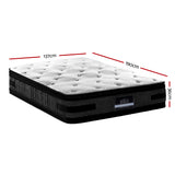 Medium Firm Flippable Pocket Spring Mattress, 36cm Double - Allure Home Collections
