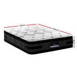 Medium Firm Flippable Gel Memory Foam Pocket Spring Mattress, 36cm Queen (image 3)